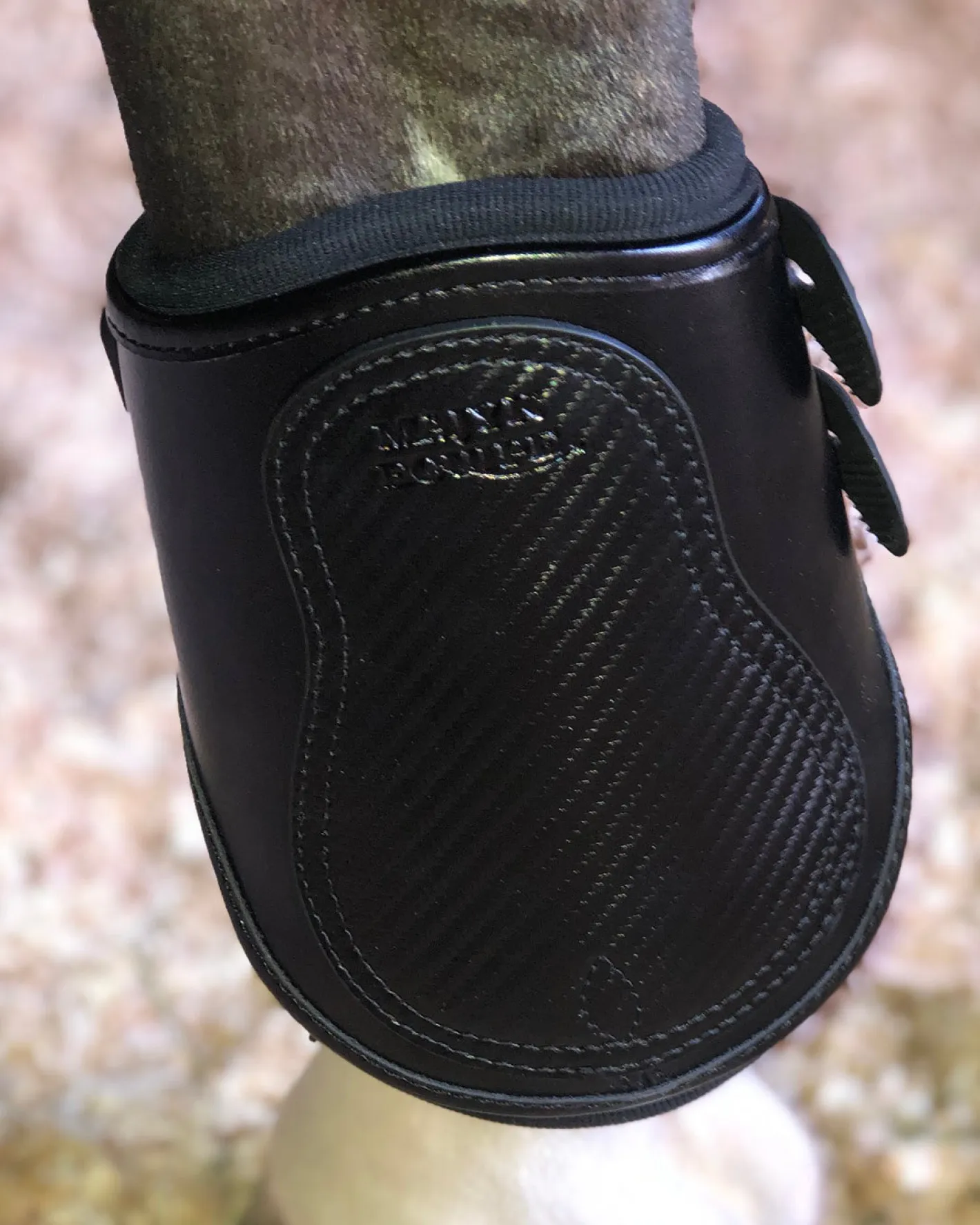 MAJYK EQUIPE ® Estrella Carbon Leather Fetlock Boots