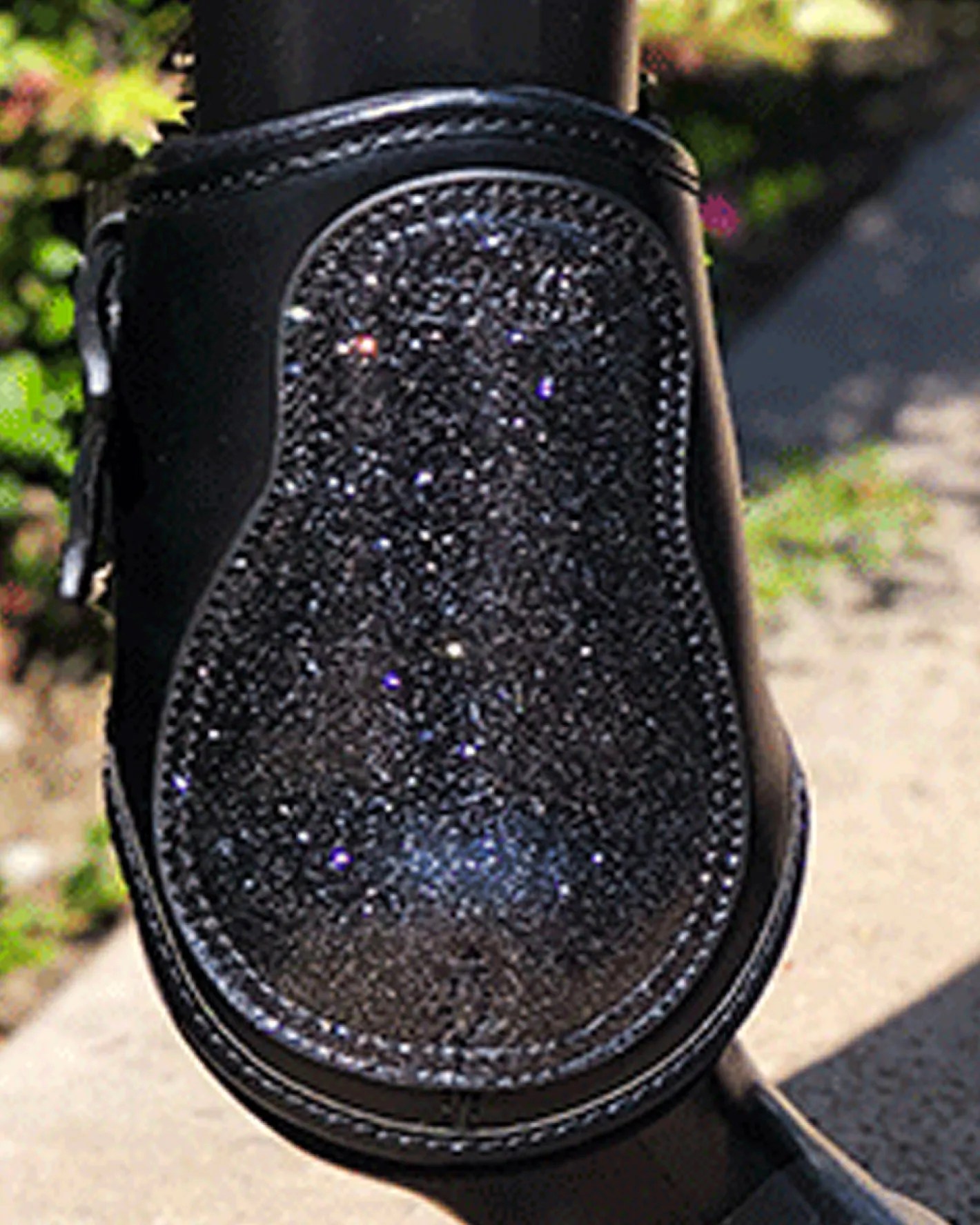 MAJYK EQUIPE ® Estrella Sparkle Leather Fetlock Boots
