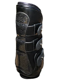 MAJYK EQUIPE ® Estrella Sparkle Leather Tendon Boots
