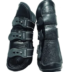 MAJYK EQUIPE ® Estrella Sparkle Leather Tendon Boots