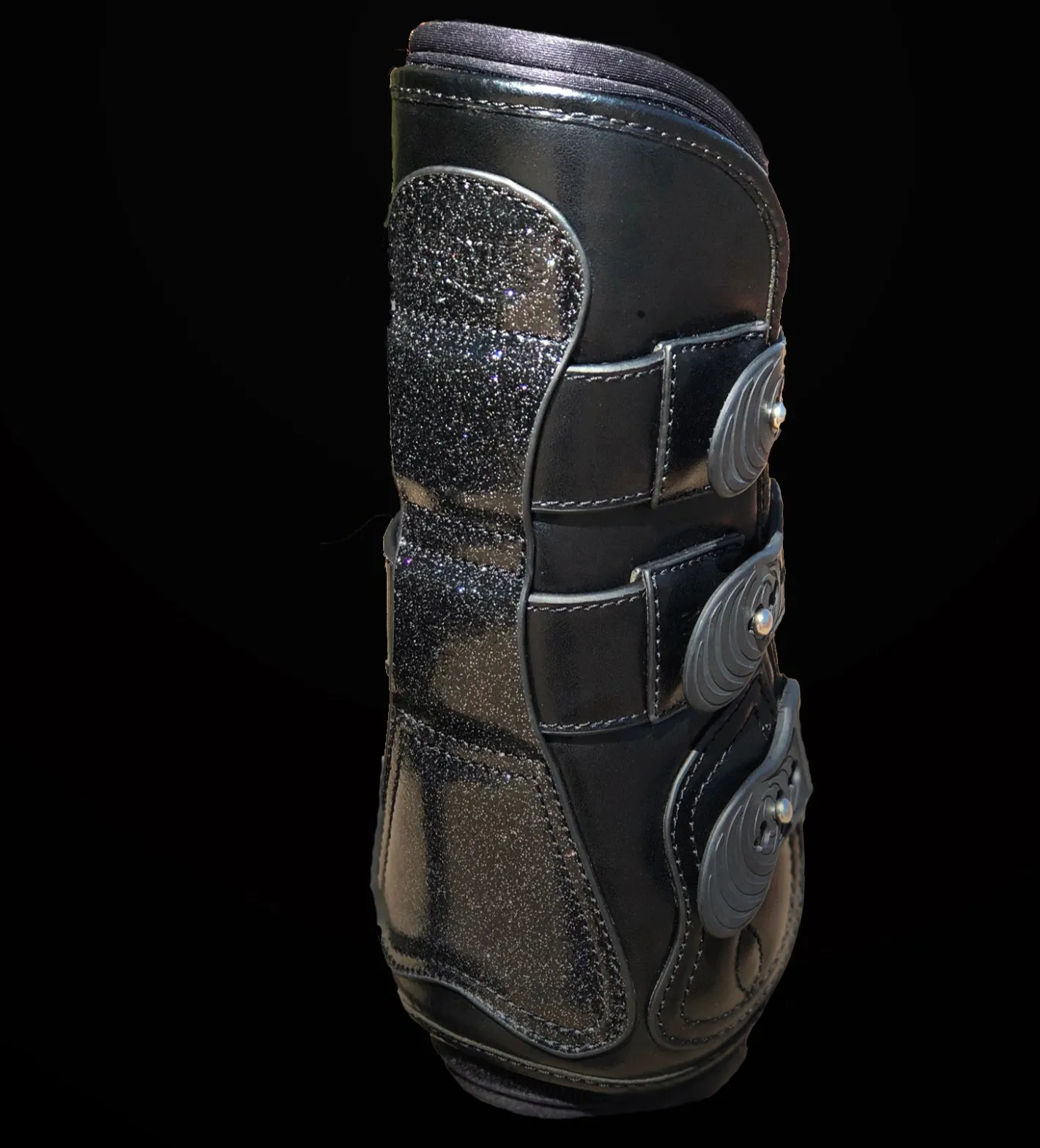 MAJYK EQUIPE ® Estrella Sparkle Leather Tendon Boots