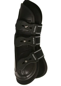 MAJYK EQUIPE ® Leather Jump Boots with Removable Impact Liners (Snap Closure)