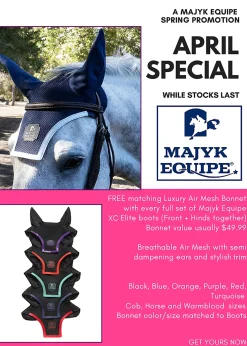 MAJYK EQUIPE ® XC Elite Hind Boot with Arti-Lage™ Technology