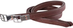 INT RIDING HELMET Marcel Toulouse Platinum Double Leather Stirrup Leathers