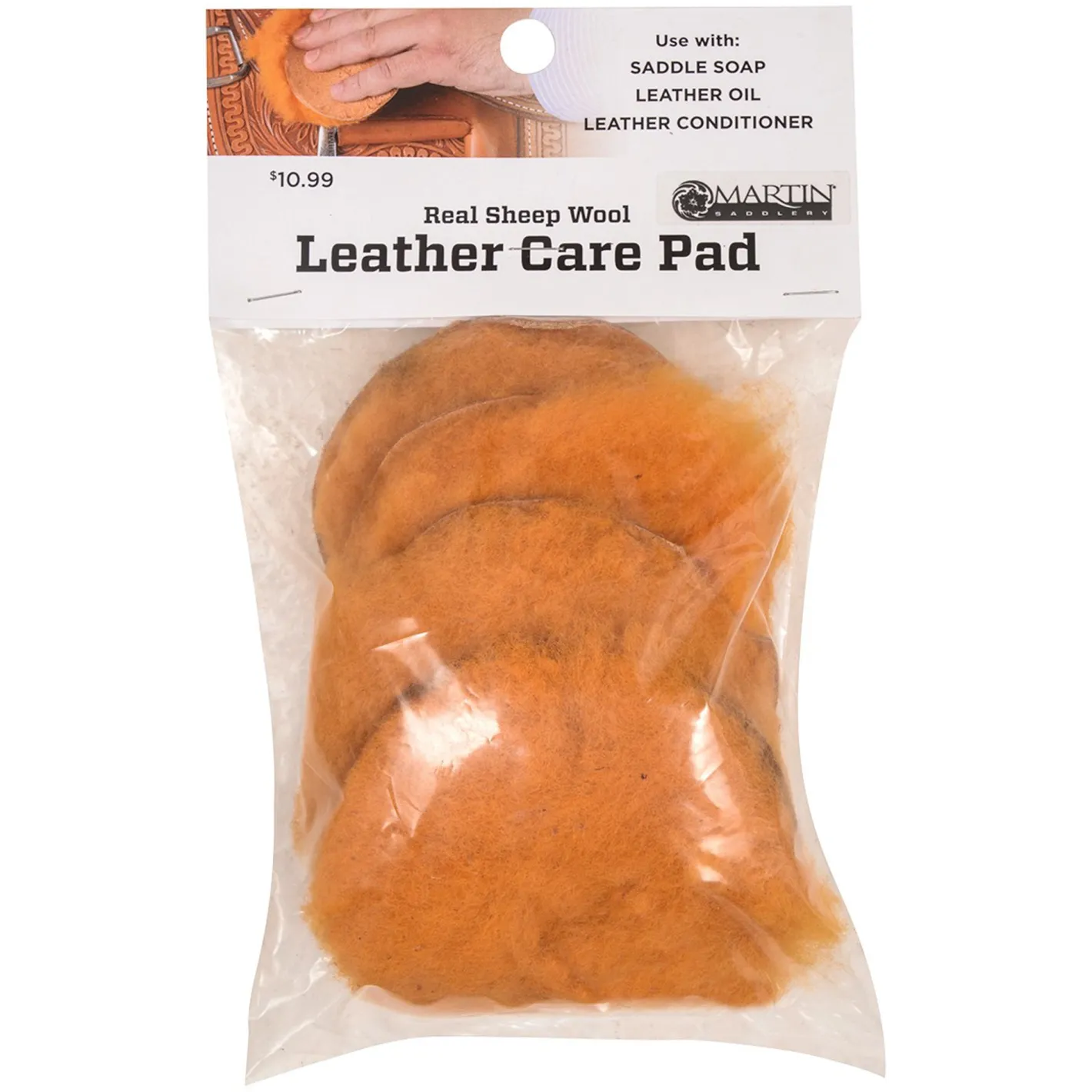 EQUIBRAND Martin Saddlery® Leather Care Pads