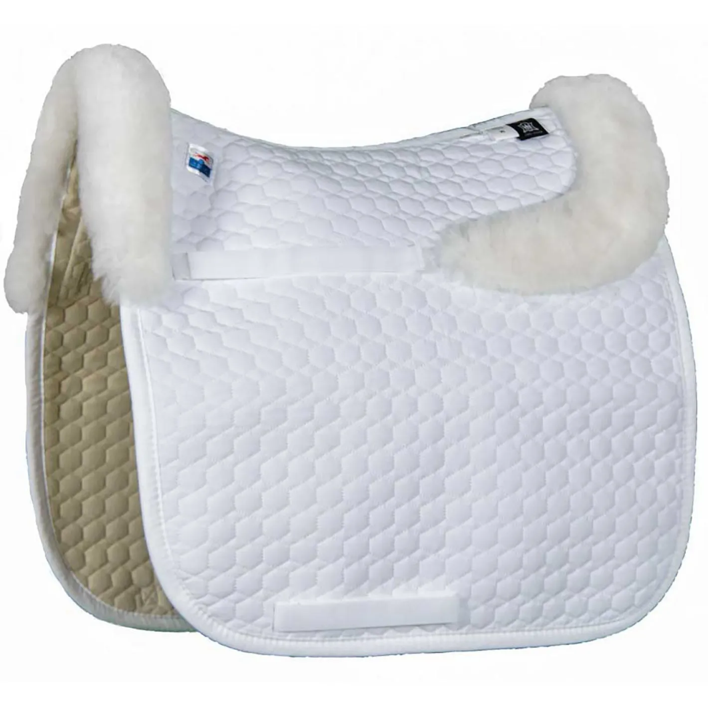 WORLD EQUSTRN BRNDS Mattes Square Quilt Pad with Front & Rear Trim