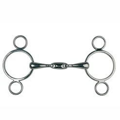 PARTRADE Metalab Double-Jointed Continental Gag Bit