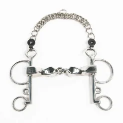 PARTRADE Metalab Jointed Twisted Pelham Bit