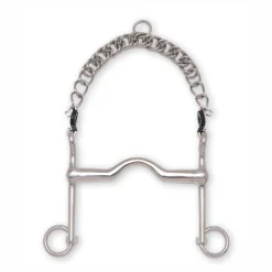 PARTRADE Metalab Medium Port Short Shank Weymouth Bit
