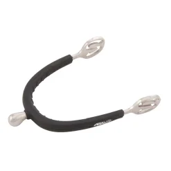 PARTRADE Metalab Round Head Rubber Covered Spurs - Medium Cup