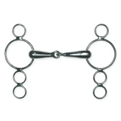 PARTRADE Metalab Single-Jointed Continental Gag Bit-22mm