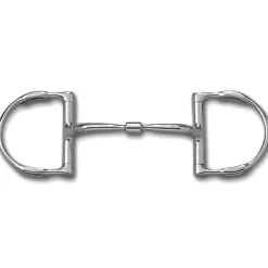 TOKLAT ORIGINALS Myler Barrel Dee Comfort Snaffle Bit with Hooks MB 01