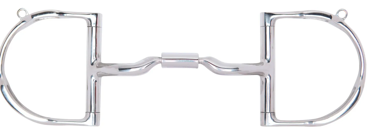 TOKLAT ORIGINALS Myler® Low Port Comfort Snaffle Dee MB 04 Bit with Hooks