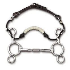 TOKLAT ORIGINALS Myler® 2-Ring Combination Bit Wide Barrel MB 02 Comfort Snaffle