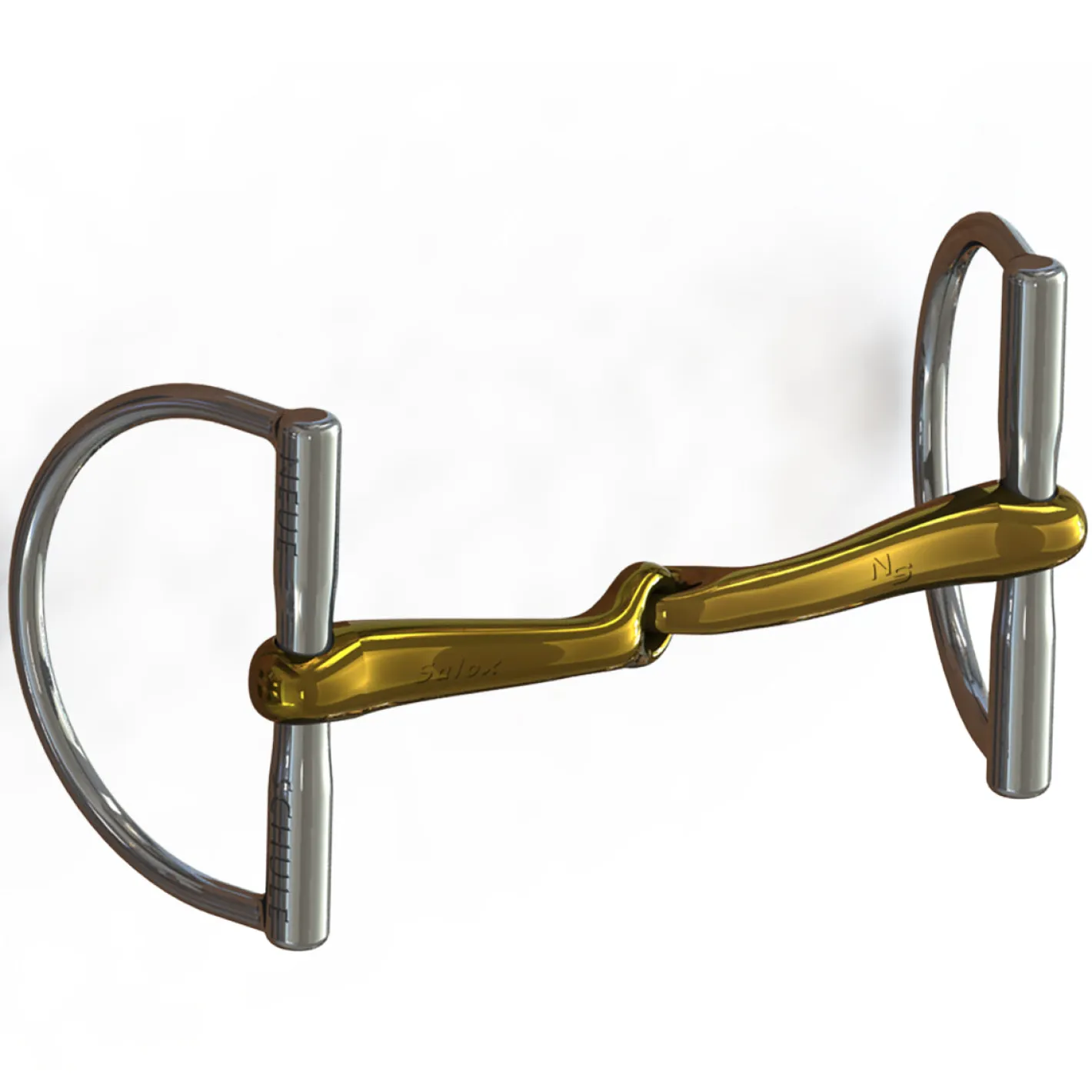 METLAR/NEUE SCHULE Neue Schule Demi Anky Hunter D-Ring Bit - 16 mm mouth