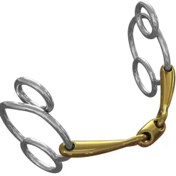 METLAR/NEUE SCHULE Neue Schule Pony Tranz Angled Lozenge Universal Bit - 10 mm mouth