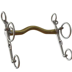 METLAR/NEUE SCHULE Neue Schule Slimma Show Pelham Bit - 14 mm mouth; 7 cm shanks