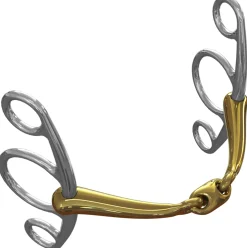 METLAR/NEUE SCHULE Neue Schule Tranz Angled Lozenge Jumper Bit - 16 mm mouth