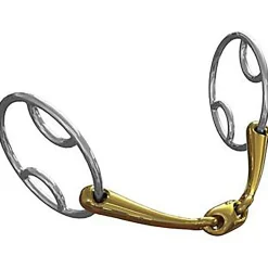 METLAR/NEUE SCHULE Neue Schule Tranz Angled Lozenge Beval Bit - 14 mm mouth; 55 mm rings