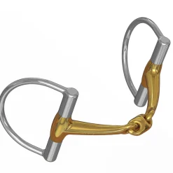 METLAR/NEUE SCHULE Neue Schule Tranz Angled Lozenge D-Ring Bit - 14 mm mouth