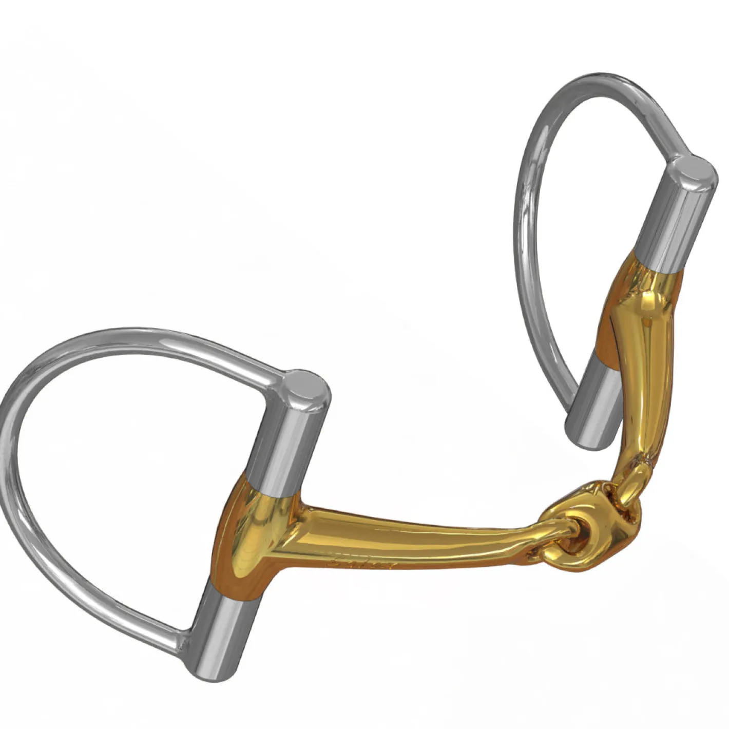 METLAR/NEUE SCHULE Neue Schule Tranz Angled Lozenge D-Ring Bit - 14 mm mouth