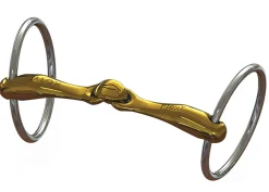 METLAR/NEUE SCHULE Neue Schule Turtle Tactio™ Flex™ Loose Ring Snaffle Bit (16mm)