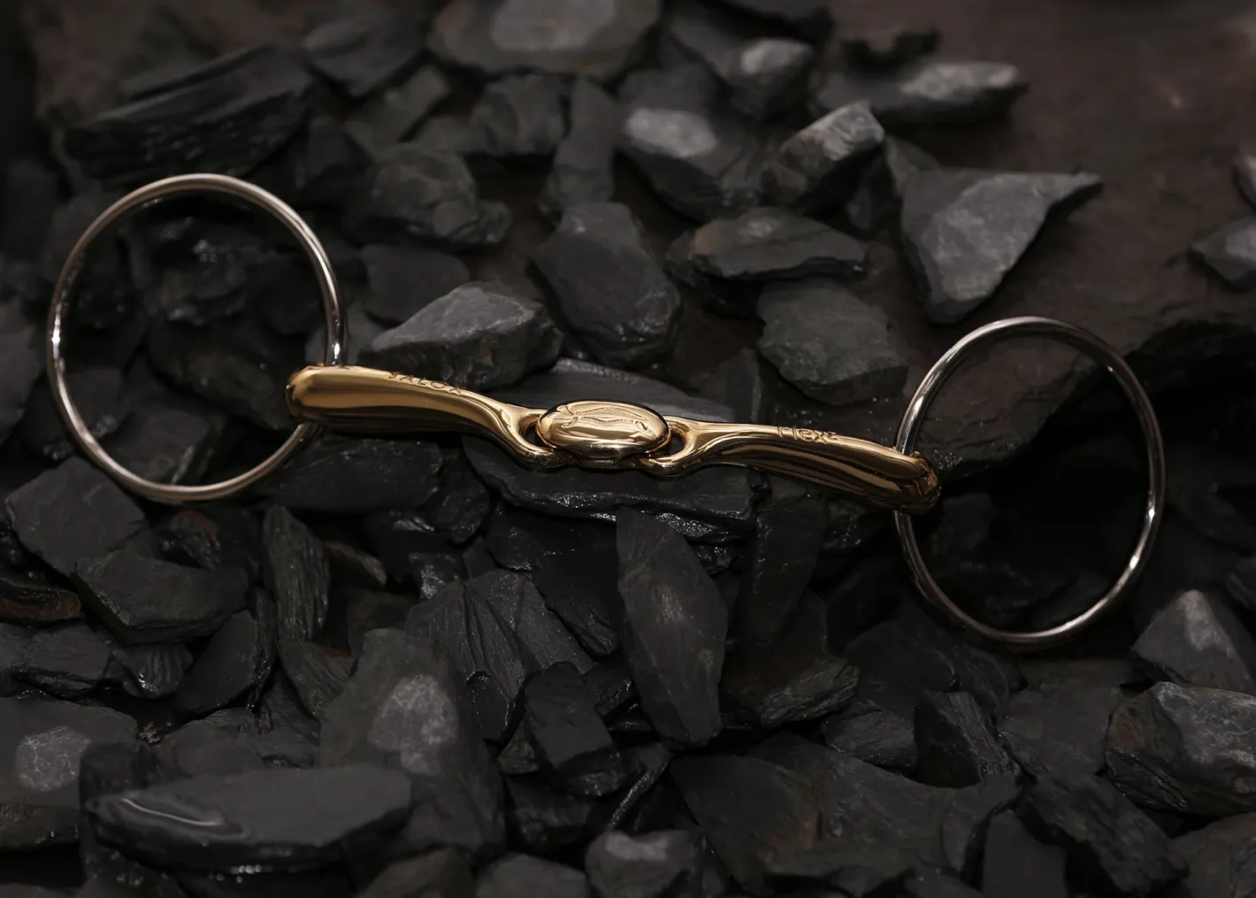 METLAR/NEUE SCHULE Neue Schule Turtle Top™ Flex™ Loose Ring Snaffle Bit (16mm)