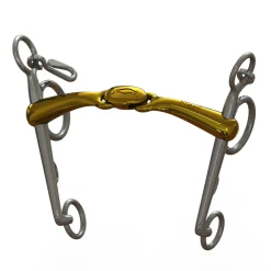 METLAR/NEUE SCHULE Neue Schule Turtle Top™ with Flex Pelham Bit - 16 mm mouth; 7 cm cheeks