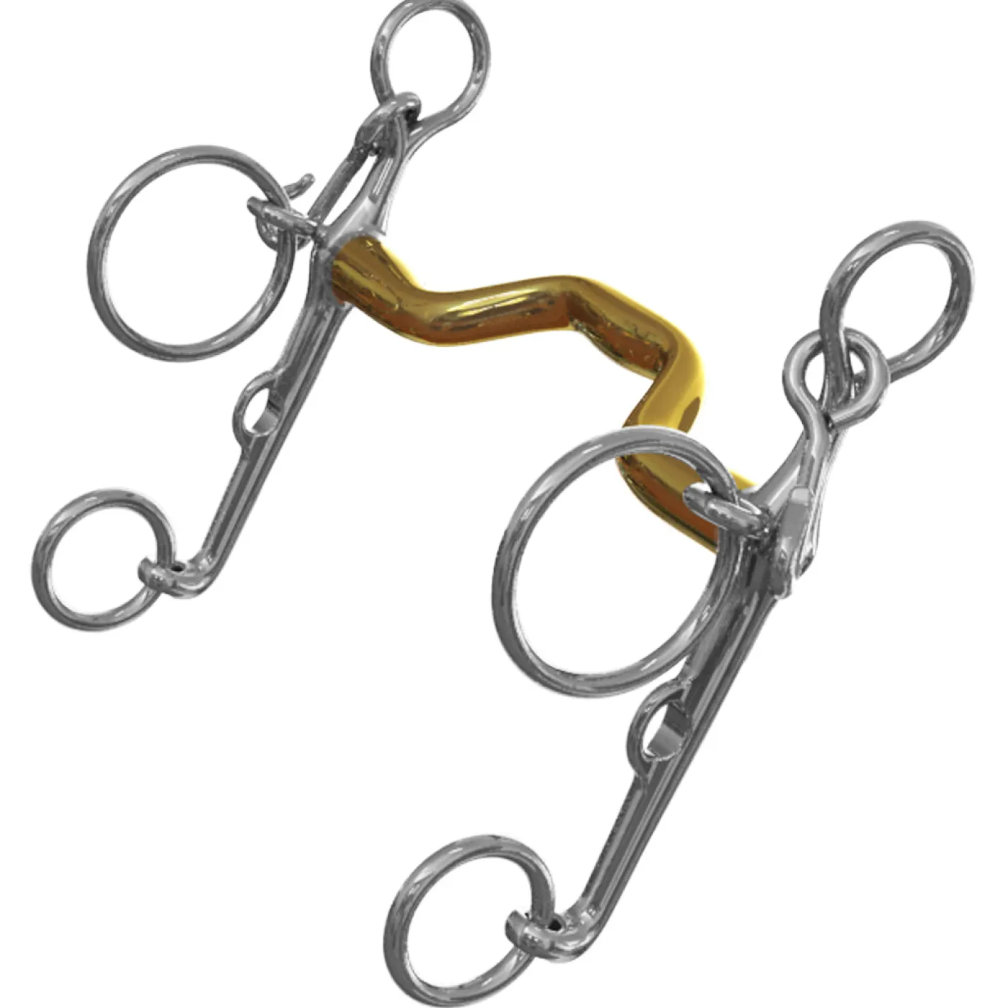 METLAR/NEUE SCHULE Neue Schule Warmblood Show Pelham Bit - 14 mm mouth; 7 cm shanks