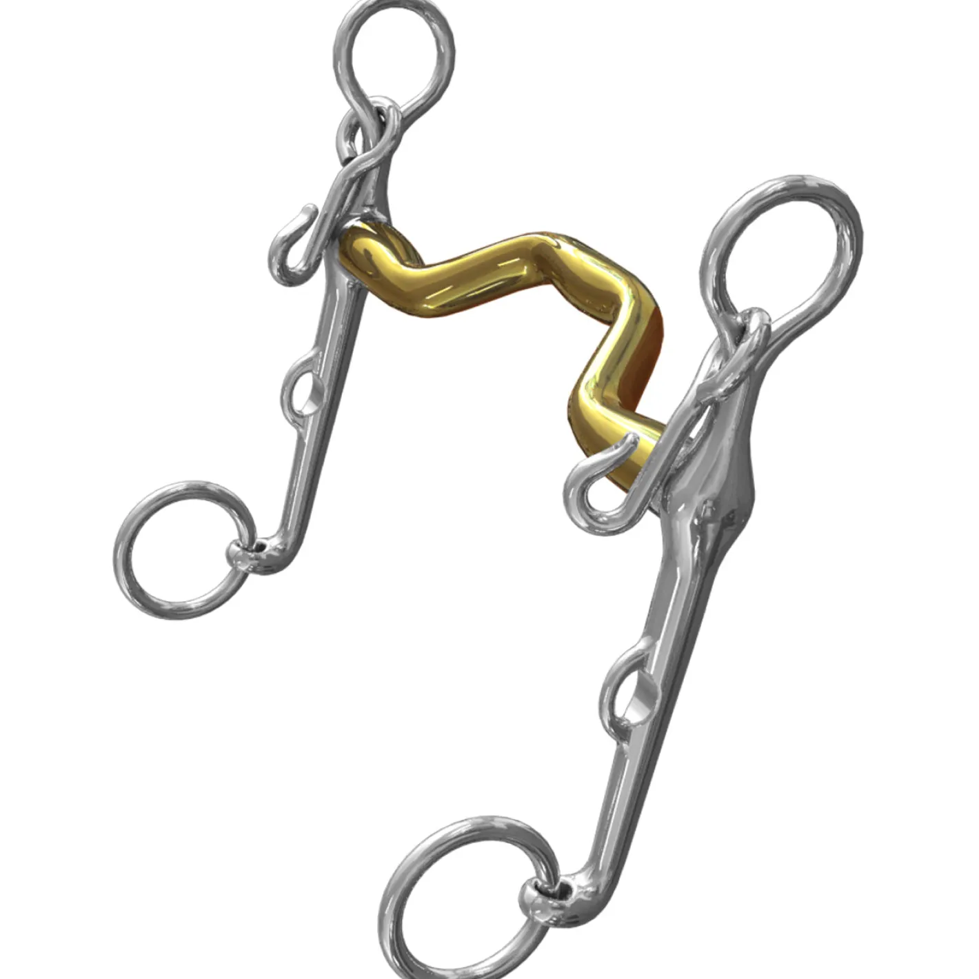 METLAR/NEUE SCHULE Neue Schule Warmblood Weymouth Bit - 14 mm mouth; 5 cm shanks