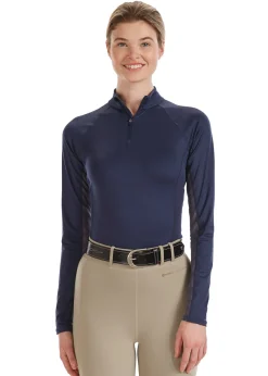 I APPAREL INT GROUP Noble Equestrian™ Ladies’ Ashley + Long Sleeve Solid Shirt