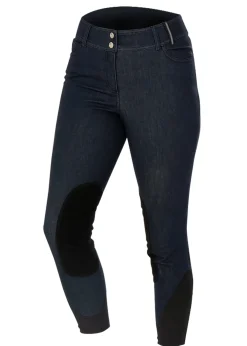 NOBLE EQUESTRIAN ™ Ladies’ Better Than Denim Knee-Patch Breech