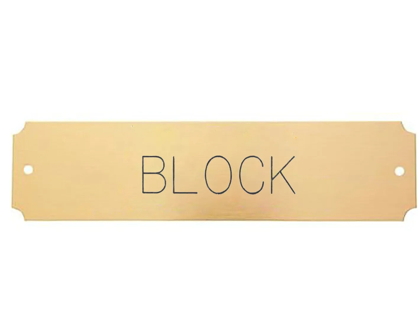 CRW Notched Stall Plate - 3 lines