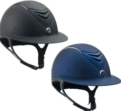 ERS One K™ Defender Avance Wide Brim Chrome Stripe Riding Helmet**