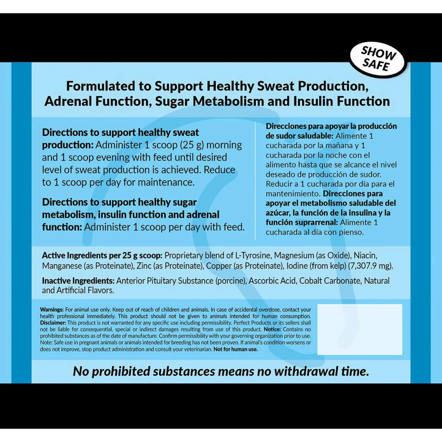 PERFECT PRODUCTS MetaSweat™ Anhidrosis Powder