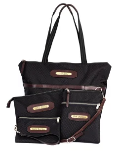 PERRIS LEATHER Perri’s® Champion Collection Tote with Nameplate