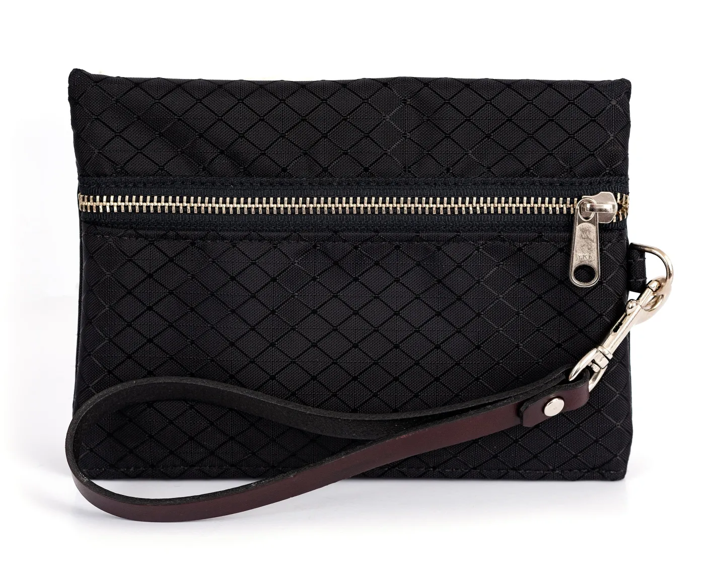PERRIS LEATHER Perri’s® Champion Collection Wristlet with Leather Accents and Nameplate
