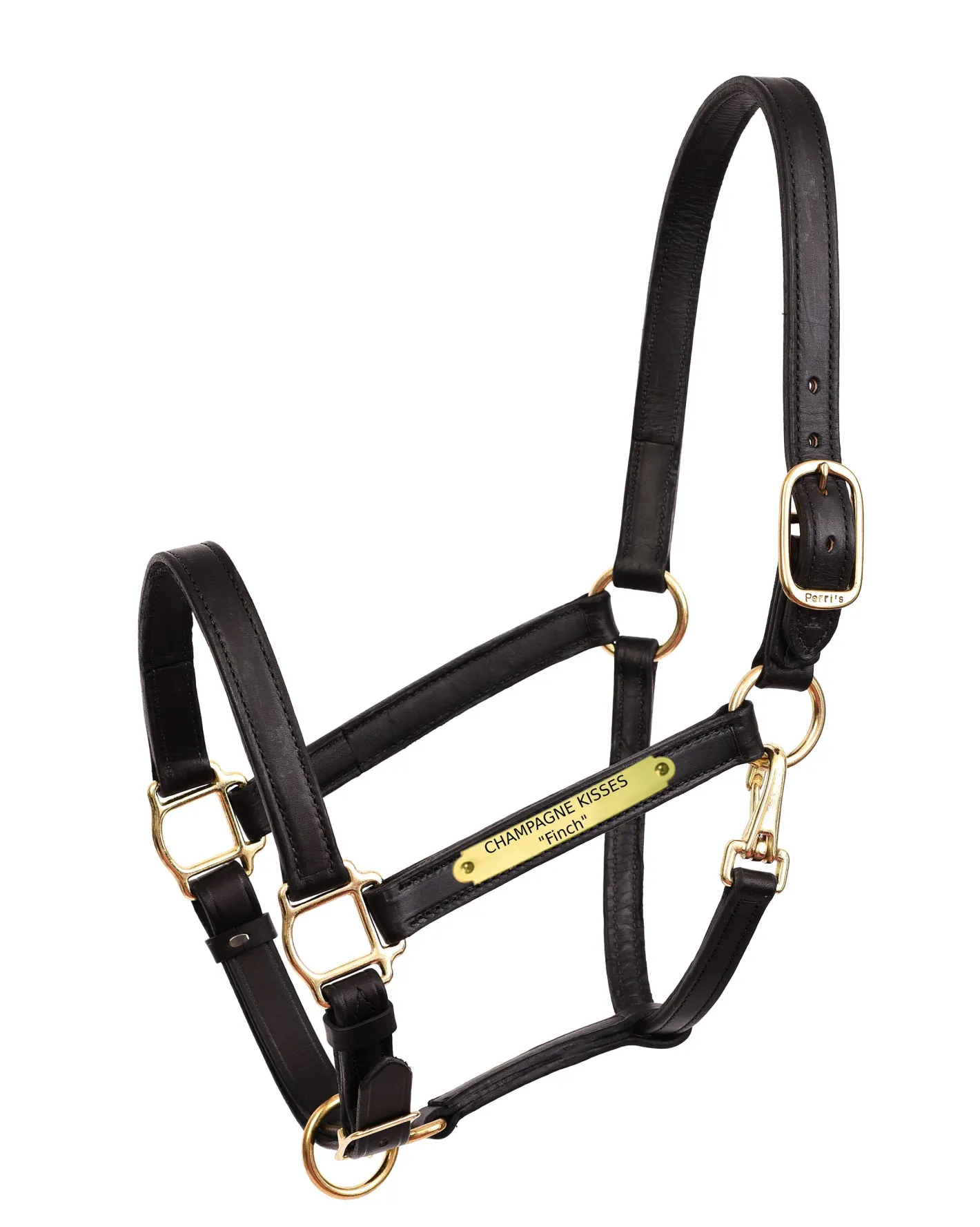 PERRIS LEATHER Perri’s® Draft Leather Turnout Halter