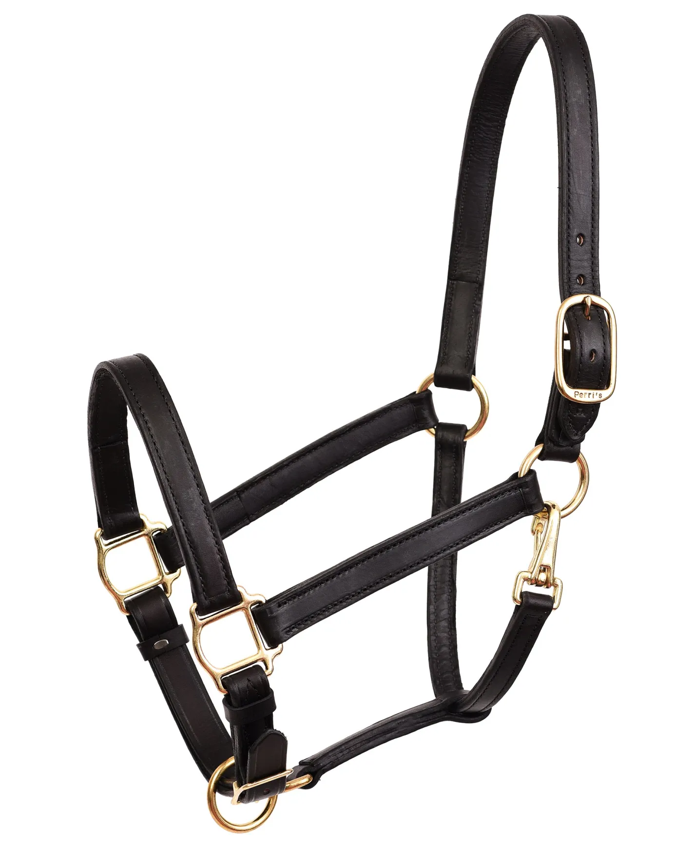 PERRIS LEATHER Perri’s® Leather Turnout Draft Halter