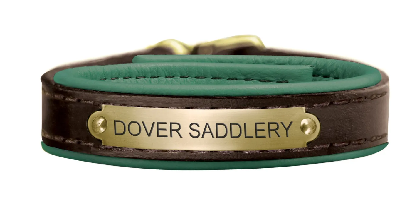 PERRIS LEATHER Perri’s® Padded Leather Nameplate Bracelet