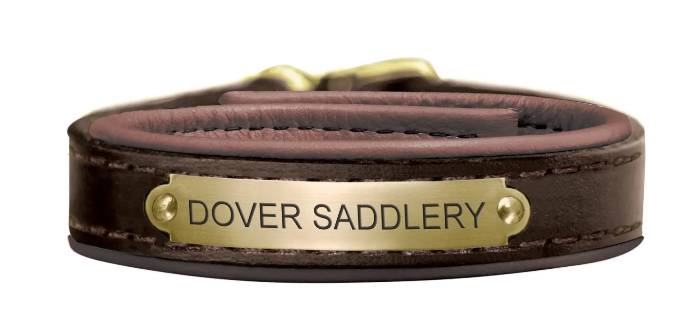 PERRIS LEATHER Perri’s® Padded Leather Nameplate Bracelet