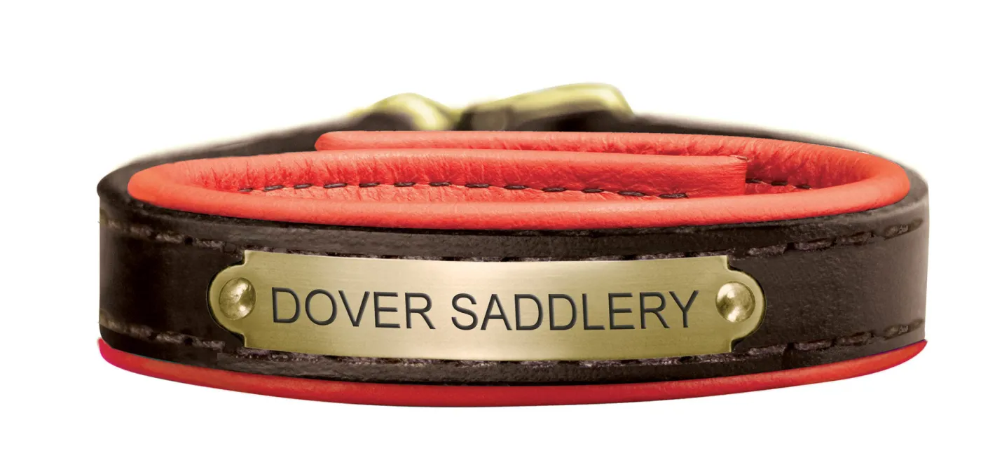 PERRIS LEATHER Perri’s® Padded Leather Nameplate Bracelet