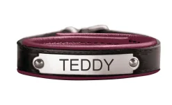 PERRIS LEATHER Perri’s® Padded Leather Nameplate Bracelet
