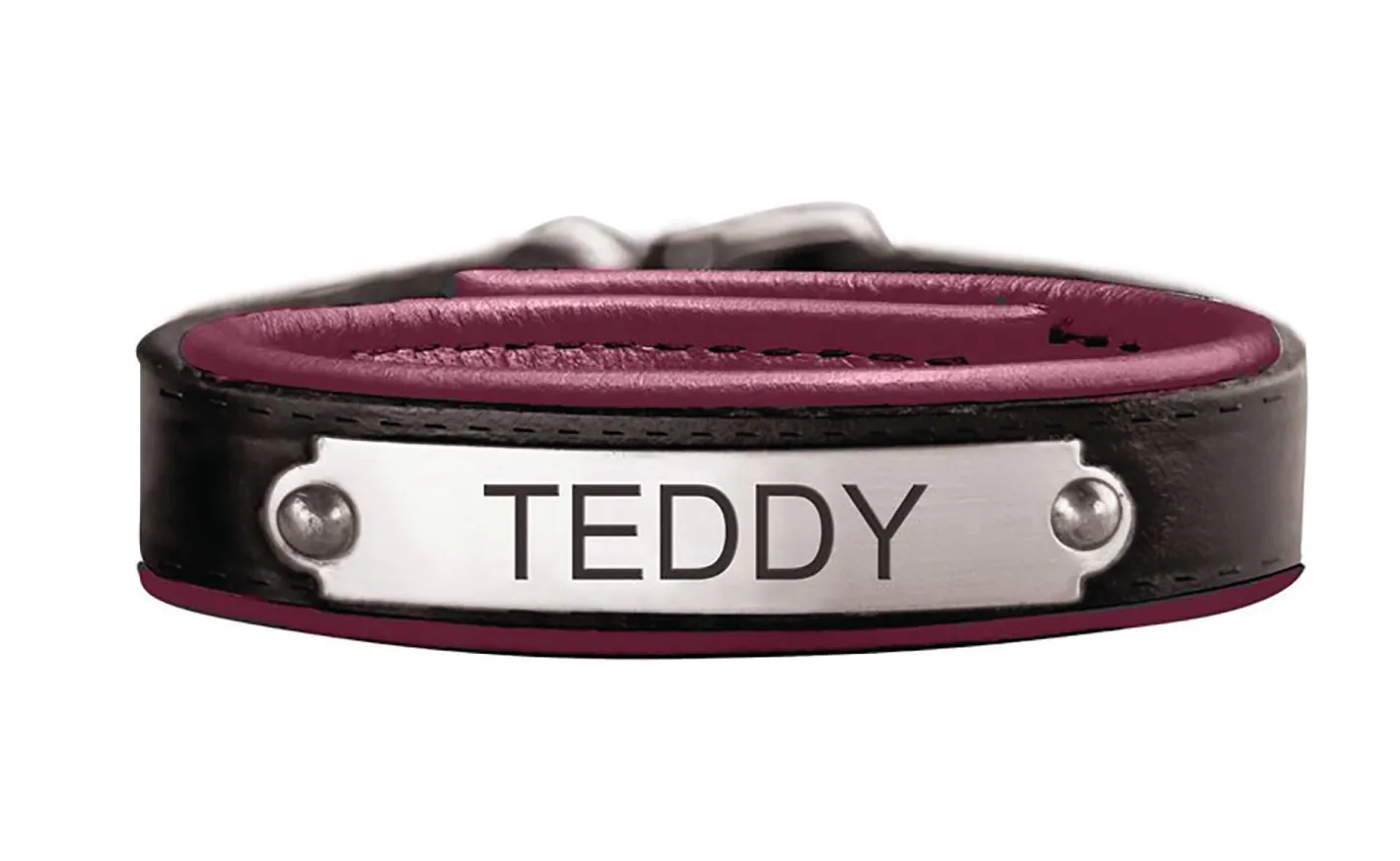 PERRIS LEATHER Perri’s® Padded Leather Nameplate Bracelet