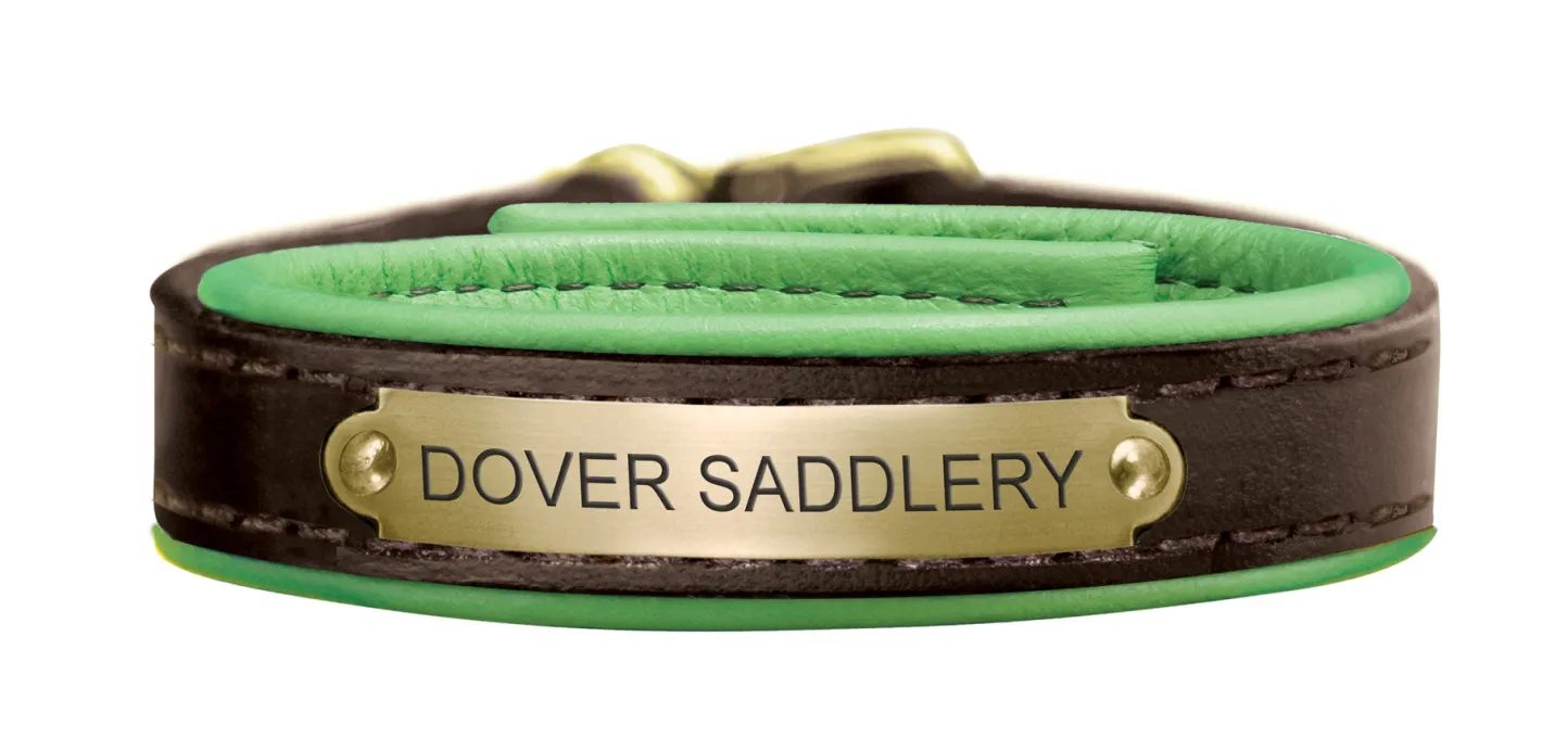 PERRIS LEATHER Perri’s® Padded Leather Nameplate Bracelet