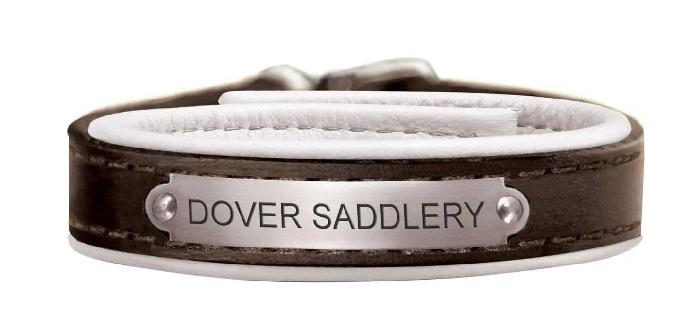 PERRIS LEATHER Perri’s® Padded Leather Nameplate Bracelet