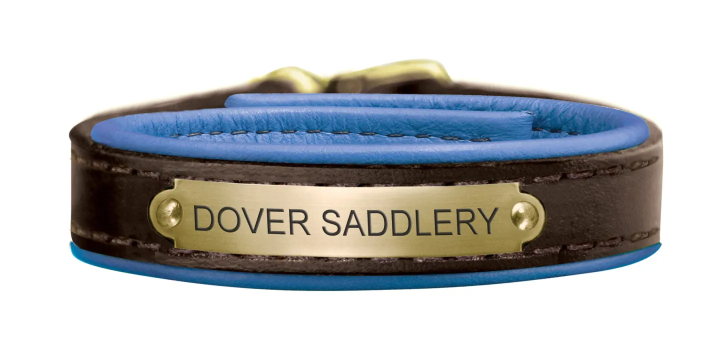 PERRIS LEATHER Perri’s® Padded Leather Nameplate Bracelet
