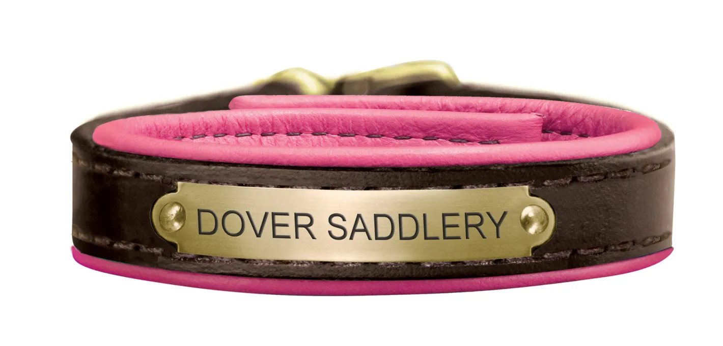 PERRIS LEATHER Perri’s® Padded Leather Nameplate Bracelet