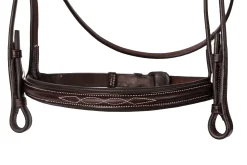 PERRIS LEATHER Perri’s® Professional Fancy-Stitched Leather Bridle