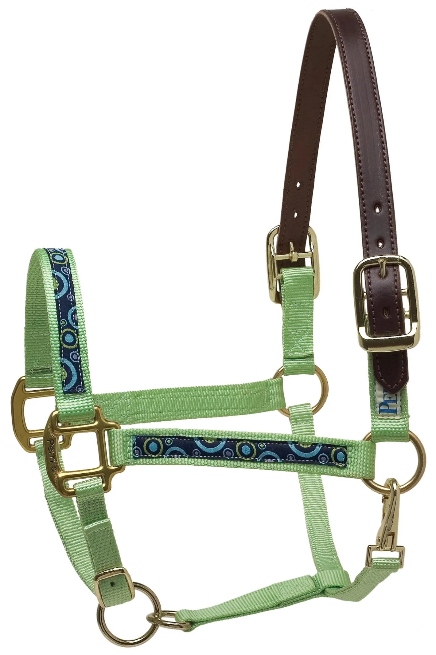 PERRIS LEATHER Perri’s® Ribbon Trim Breakaway Halter